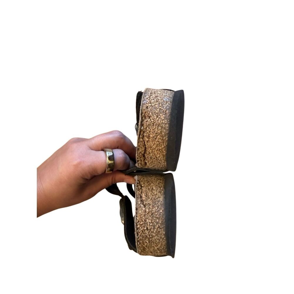 Birkenstock Arizona Black Leather Sandals 37 - Picture 5 of 5